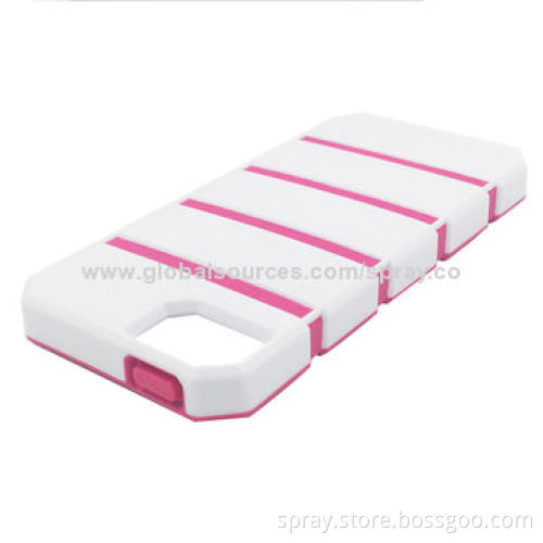 Dual Color and No Skid Texture Style Hard Case Cover for iPhone 5/5S, Various Colors are Available
